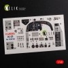 KELIK K48085 KI-21 interior 3D decals for ICM kit 1/48
